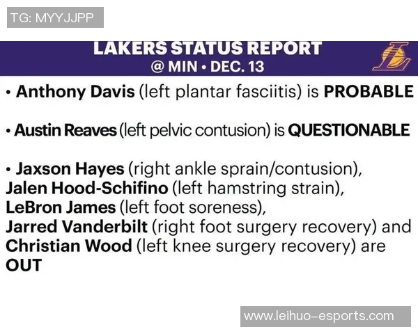 湖人对阵森林狼球员数据分析与表现对比总结